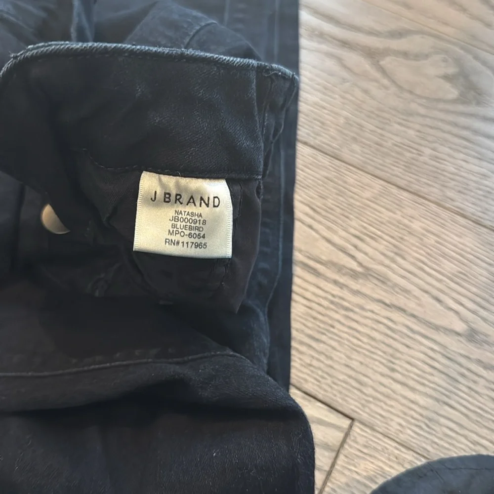 J Brand Natasha Sky High Button Jean in Complex 24